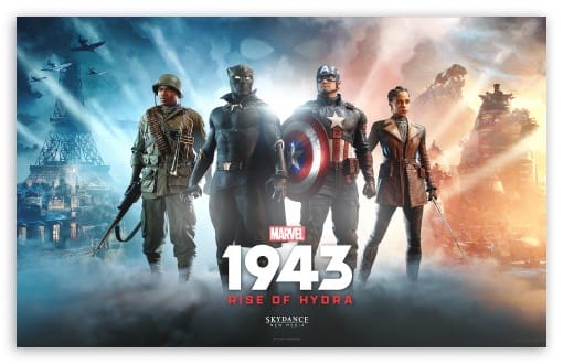 Marvel 1943 Rise of Hydra Video Game UltraHD Wallpaper for UHD 16:9 ; HD 16:9 ; Widescreen 16:10 ; Tablet 1:1 ;