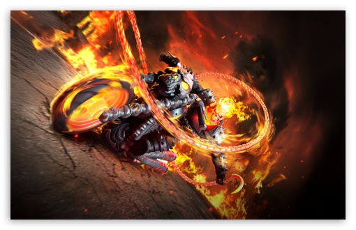 Marvel Contest Of Champions Ghost Rider 2026 UltraHD Wallpaper for UHD 16:9 ; HD 16:9 ; UltraWide 21:9 24:10 ; Widescreen 16:10 ; Tablet 1:1 ;