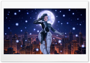 Marvel Snap Luna Snow 4K UHD Wallpaper for Widescreen and UltraWide Desktop, UltraHD TV, Smartphone, Tablet