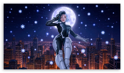 Marvel Snap Luna Snow UltraHD Wallpaper for UHD 16:9 ; HD 16:9 ;