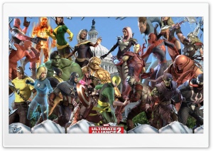 Marvel Ultimate Alliance 2 Ultra HD Wallpaper for 4K UHD Widescreen desktop, tablet & smartphone