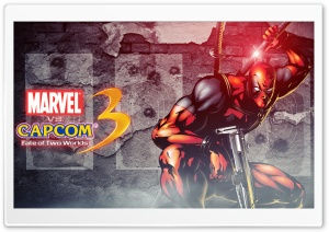 Marvel vs Capcom 3 - Deadpool Ultra HD Wallpaper for 4K UHD Widescreen desktop, tablet & smartphone