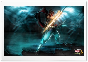 Marvel vs Capcom 3 - Strider Hiryu Ultra HD Wallpaper for 4K UHD Widescreen desktop, tablet & smartphone