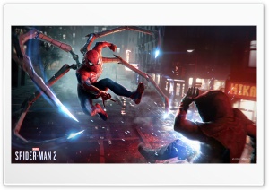 Marvels Spider Man 2 2023 Video Game Ultra HD Wallpaper for 4K UHD Widescreen desktop, tablet & smartphone