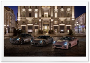 Maserati Cars, City, Night 4K UHD Wallpaper for Widescreen and UltraWide Desktop, UltraHD TV, Smartphone, Tablet