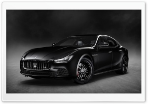Maserati Ghibli Nerissimo Black Edition 2018 Ultra HD Wallpaper for 4K UHD Widescreen desktop, tablet & smartphone