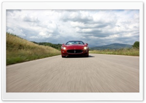 Maserati GranCabrio Sport On The Road Ultra HD Wallpaper for 4K UHD Widescreen desktop, tablet & smartphone