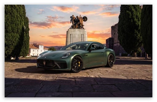 Maserati GranTurismo 2027 Luxury Electric Coupe UltraHD Wallpaper for UHD 16:9 ; HD 16:9 ; UltraWide 21:9 24:10 32:9 32:10 ; Widescreen 16:10 ; Tablet 1:1 ; Dual 16:10 16:9 ;