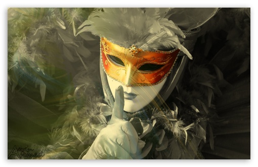 mask UltraHD Wallpaper for Widescreen 16:10 ;