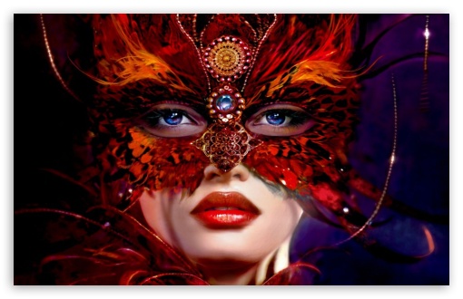 mask UltraHD Wallpaper for Widescreen 16:10 ;