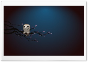 Masked Owl Vector Art Ultra HD Wallpaper for 4K UHD Widescreen desktop, tablet & smartphone