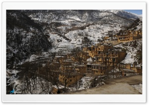 Masouleh Town, Iran - Winter Ultra HD Wallpaper for 4K UHD Widescreen desktop, tablet & smartphone
