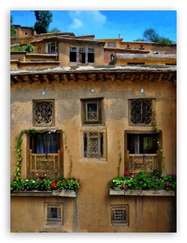 Masouleh Village UltraHD Wallpaper for Mobile 3:5 3:4 - ;