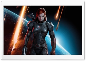 Mass Effect 3 Commander Shepard Female Ultra HD Wallpaper for 4K UHD Widescreen desktop, tablet & smartphone
