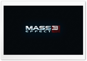 Mass Effect 3 Logo Ultra HD Wallpaper for 4K UHD Widescreen desktop, tablet & smartphone
