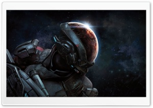 Mass Effect Andromeda Ryder Ultra HD Wallpaper for 4K UHD Widescreen desktop, tablet & smartphone