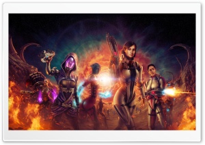 Mass Effect Artwork Ultra HD Wallpaper for 4K UHD Widescreen desktop, tablet & smartphone