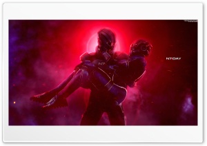 Mass Effect, Ashley and Shepard, Video Game Ultra HD Wallpaper for 4K UHD Widescreen desktop, tablet & smartphone