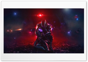 Mass Effect Trilogy, Shepard and Tali, Video Game Ultra HD Wallpaper for 4K UHD Widescreen desktop, tablet & smartphone
