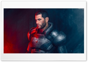 Mass Effect Trilogy Shepard N7 Video Game Ultra HD Wallpaper for 4K UHD Widescreen desktop, tablet & smartphone