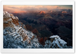 Mather Point Sunrise, Grand Canyon, Arizona Ultra HD Wallpaper for 4K UHD Widescreen desktop, tablet & smartphone
