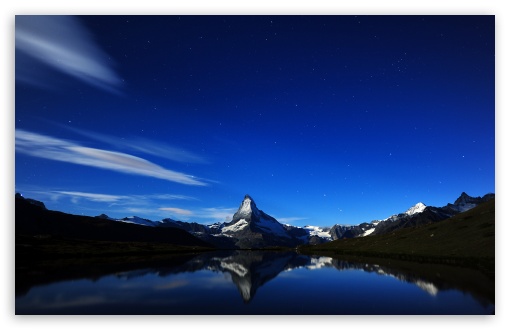 Matterhorn At Night UltraHD Wallpaper for HD 16:9 ; Widescreen 16:10 5:3 ; Fullscreen 4:3 5:4 3:2 ; Tablet 1:1 ; Mobile 3:5 3:4 ; Dual 16:10 5:3 16:9 4:3 5:4 ;