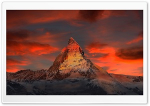 Matterhorn mountain, Alps, Switzerland Ultra HD Wallpaper for 4K UHD Widescreen desktop, tablet & smartphone