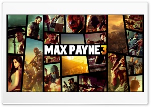 MAX PAYNE 3 vr. GTA5 Ultra HD Wallpaper for 4K UHD Widescreen desktop, tablet & smartphone