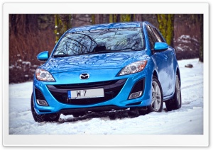 Mazda 3 - Winter Time Ultra HD Wallpaper for 4K UHD Widescreen desktop, tablet & smartphone