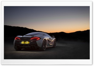 McLaren 570GT rear view Ultra HD Wallpaper for 4K UHD Widescreen desktop, tablet & smartphone