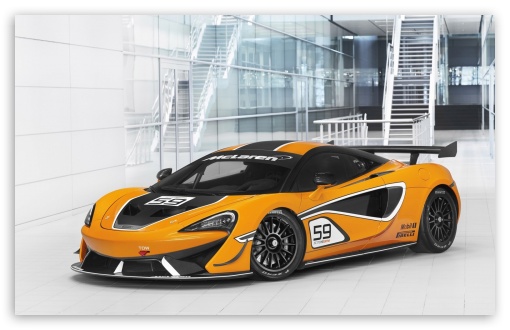 McLaren 570S GT4 2016 UltraHD Wallpaper for HD 16:9 ; Widescreen 16:10 5:3 ; Fullscreen 4:3 3:2 ;