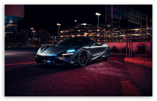 McLaren 765LT Supercar, Night Photography UltraHD Wallpaper for UHD 16:9 ; HD 16:9 ; UltraWide 21:9 24:10 32:9 32:10 ; Widescreen 16:10 5:3 ; Fullscreen 4:3 5:4 3:2 ; Tablet 1:1 ; Dual 16:10 5:3 16:9 4:3 5:4 3:2 ;