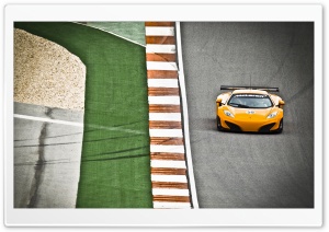 McLaren MP4 12C Yellow Ultra HD Wallpaper for 4K UHD Widescreen desktop, tablet & smartphone