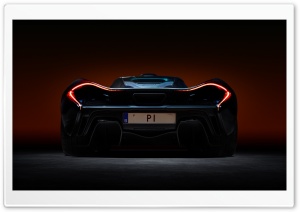 McLaren P1 Sports Car rear Ultra HD Wallpaper for 4K UHD Widescreen desktop, tablet & smartphone
