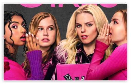 Mean Girls 2024 Movie UltraHD Wallpaper for UHD 16:9 ; HD 16:9 ; UltraWide 21:9 24:10 ; Widescreen 16:10 5:3 ; Fullscreen 4:3 ;