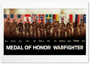 Medal of Honor Warfighter Tier 1 Special Forces Ultra HD Wallpaper for 4K UHD Widescreen desktop, tablet & smartphone