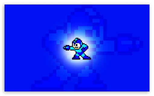 MegamanPixel UltraHD Wallpaper for Widescreen 5:3 ;
