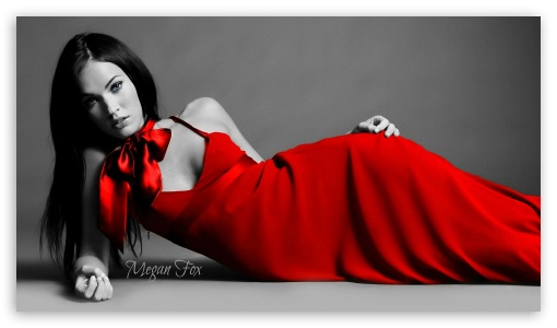 Megan Fox in Red Dress UltraHD Wallpaper for 8K UHD TV 16:9 Ultra High Definition 2160p 1440p 1080p 900p 720p ;