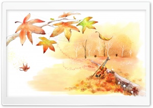 Melancholy Of Autumn Ultra HD Wallpaper for 4K UHD Widescreen desktop, tablet & smartphone