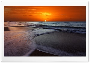 Memorable Sunset Beach Ultra HD Wallpaper for 4K UHD Widescreen desktop, tablet & smartphone