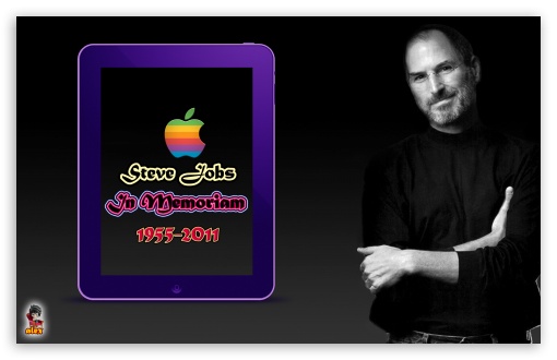 memorial steve jobs 4 UltraHD Wallpaper for Widescreen 16:10 ;