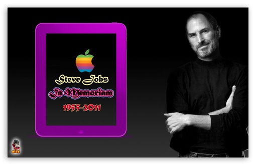 memorial steve jobs 8 UltraHD Wallpaper for Widescreen 16:10 ;