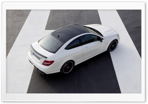 Mercedes Benz C63 AMG Coupe Rear Ultra HD Wallpaper for 4K UHD Widescreen desktop, tablet & smartphone