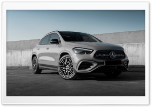 Mercedes-Benz GLA 200 AMG Line Night Edition SUV 4K UHD Wallpaper for Widescreen and UltraWide Desktop, UltraHD TV, Smartphone, Tablet