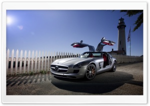 Mercedes Benz SLS AMG Car Ultra HD Wallpaper for 4K UHD Widescreen desktop, tablet & smartphone