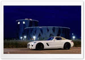 Mercedes Benz SLS AMG Convertible Ultra HD Wallpaper for 4K UHD Widescreen desktop, tablet & smartphone
