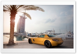 Mercedes Benz SLS Amg in Dubai Ultra HD Wallpaper for 4K UHD Widescreen desktop, tablet & smartphone