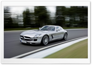 Mercedes Benz SLS AMG Speed Ultra HD Wallpaper for 4K UHD Widescreen desktop, tablet & smartphone