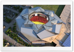 Mercedes Benz Stadium Ultra HD Wallpaper for 4K UHD Widescreen desktop, tablet & smartphone