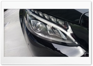 Mercedes Headlight Ultra HD Wallpaper for 4K UHD Widescreen desktop, tablet & smartphone